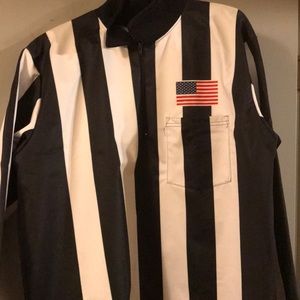 Smitty BAD WEATHER Football Referee’s Jersey LRG